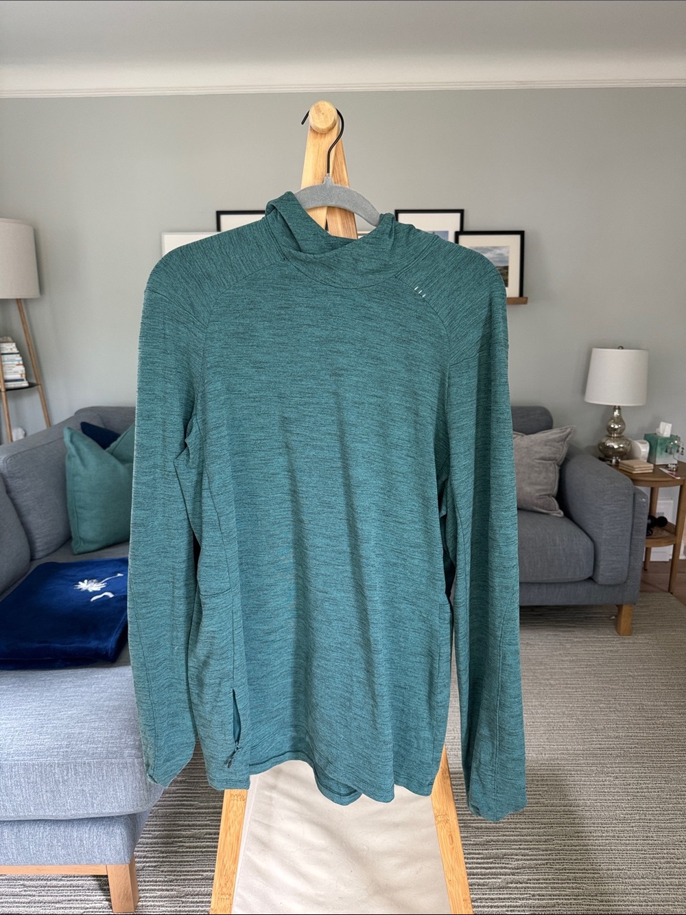 lululemon athletica Men's Teal Turtleneck Sweater